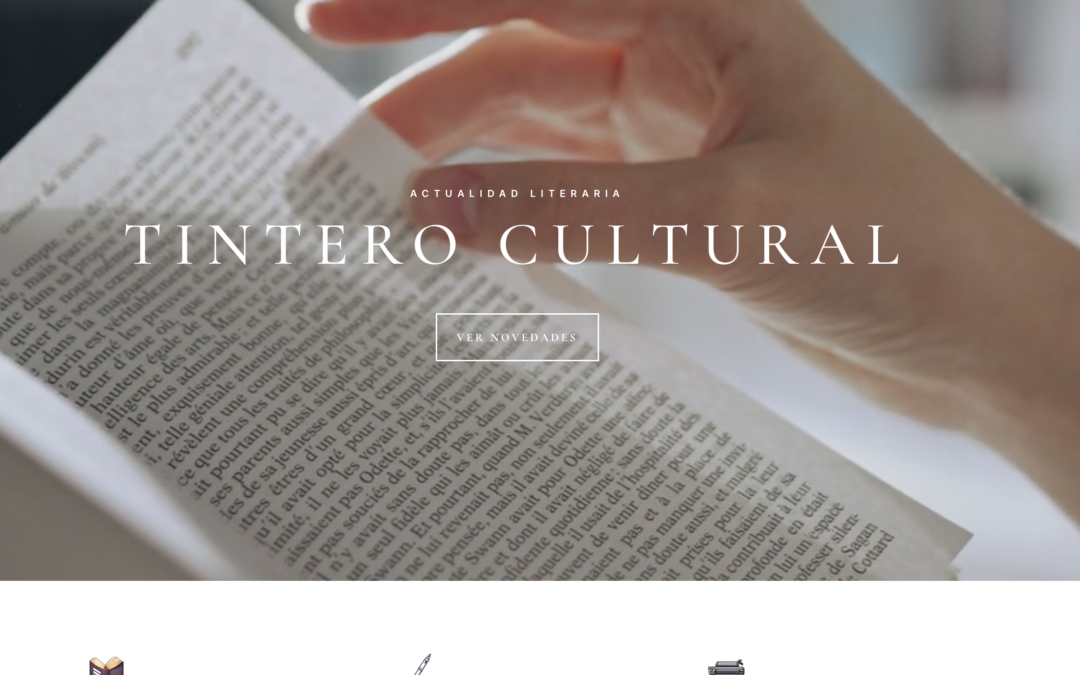 Actualidad Literaria en Tintero Cultural