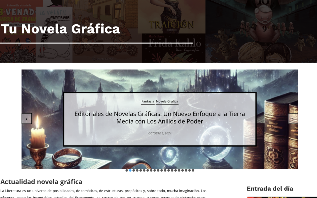 Actualidad de la Novela Gráfica Un Universo Literario en Expansión