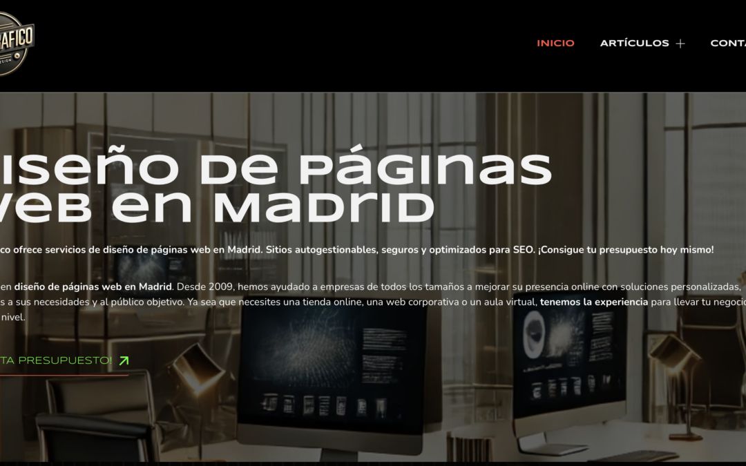 Diseño de Páginas Web en Madrid con Disegrafico